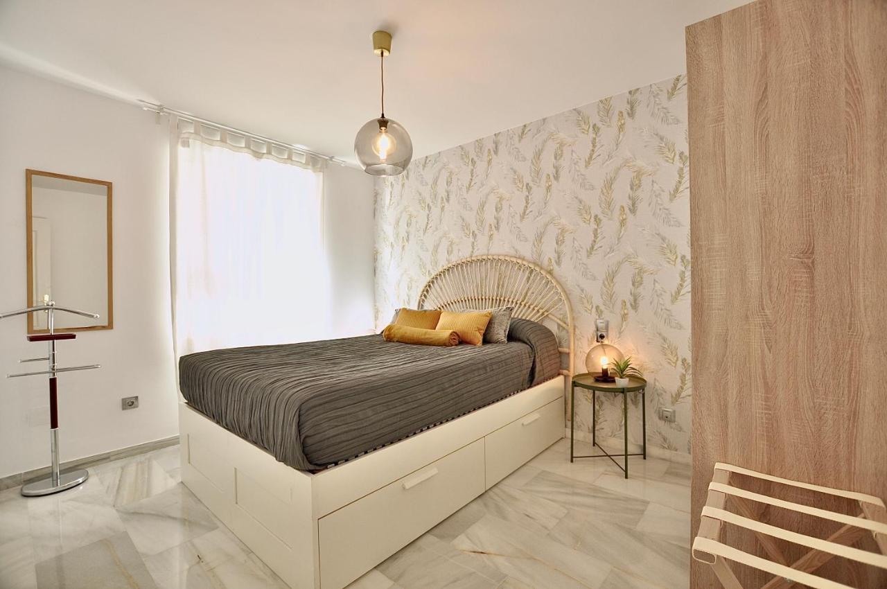 מאלגה Luminoso Y Coqueto Apartamento Con Jardin מראה חיצוני תמונה