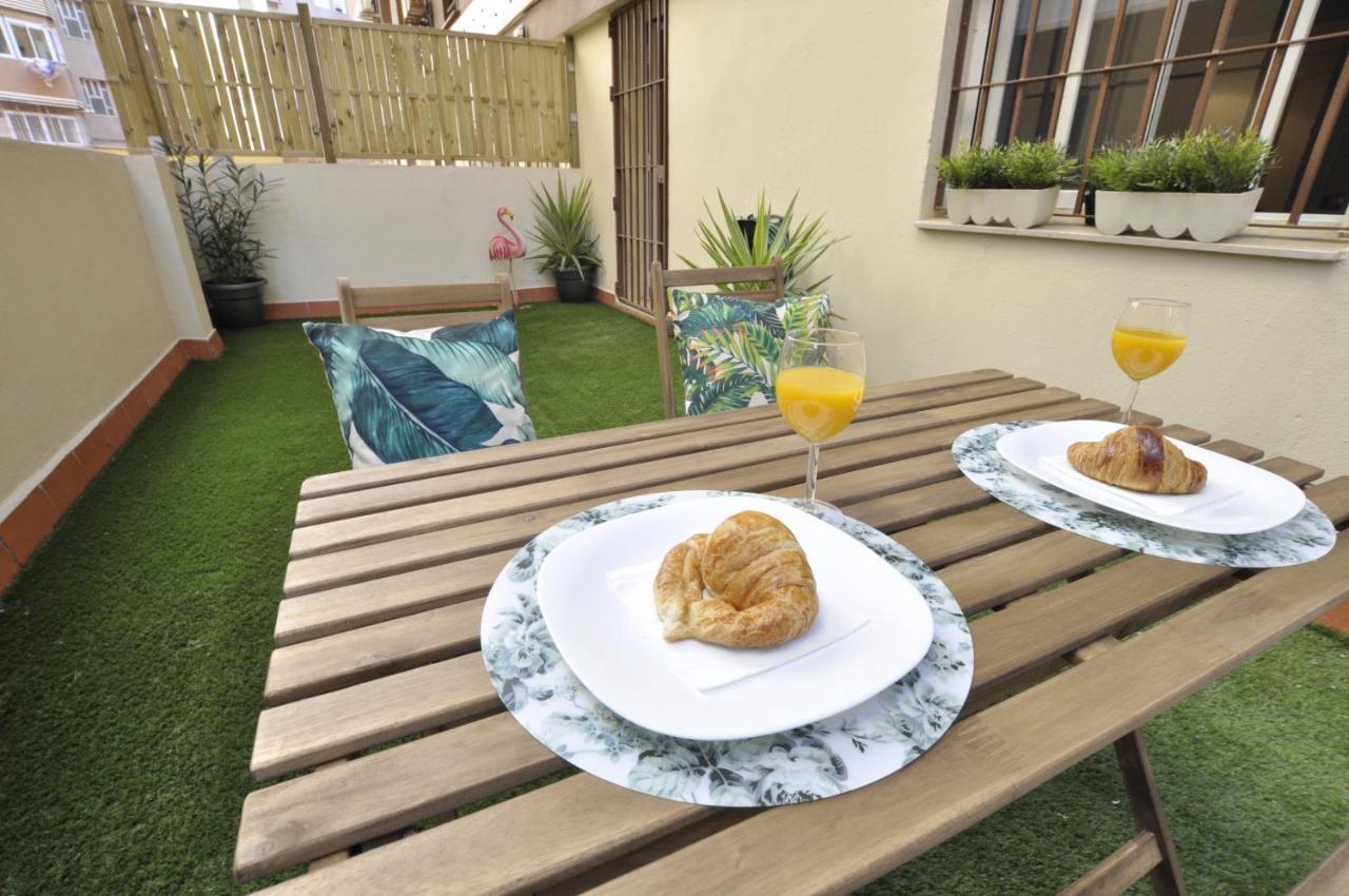 מאלגה Luminoso Y Coqueto Apartamento Con Jardin מראה חיצוני תמונה